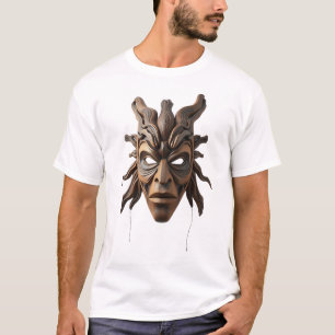 Camiseta Arte de máscara tribal - Adoptar la belleza cultur