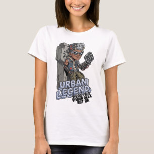 Camiseta Arte de Mat Mauler Zombie Grappler