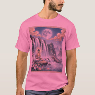 Camiseta Arte de Meditación de Gautam Buddh - Dhamma Pacífi