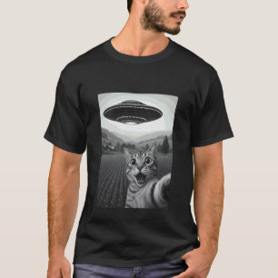 Camiseta Arte de meme de abducción alienígena divertida de