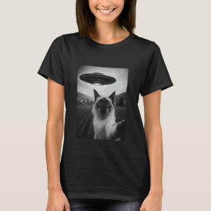 Camiseta Arte de meme de abducción alienígena divertida de