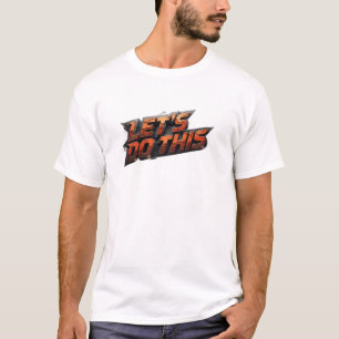 Camiseta Arte de Moda Atractivo VAMOS A HACER ESTO
