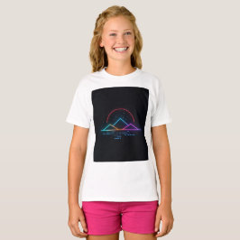 Camiseta Arte de moda callejera de invierno neón