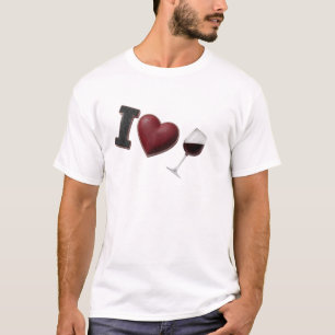 Camiseta Arte de Moda Negro Expresivo ME ENCANT WINE