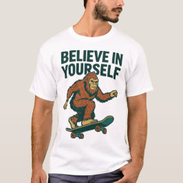 Camiseta Arte de motivación Cree en ti mismo