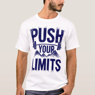 Camiseta Arte de Motivación de Gimnasio de Alta Energía: Em