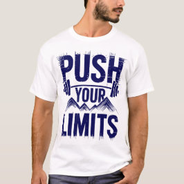 Camiseta Arte de motivación de gimnasio de alta energía par
