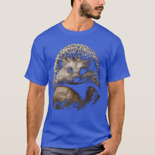 Camiseta Arte de motivo de animal erizo niño