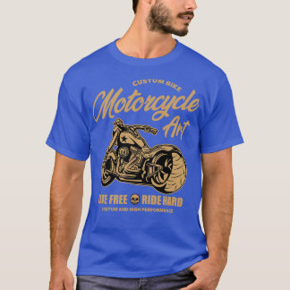 CAMISETA ARTE DE MOTOCICLETA PERSONALIZADA