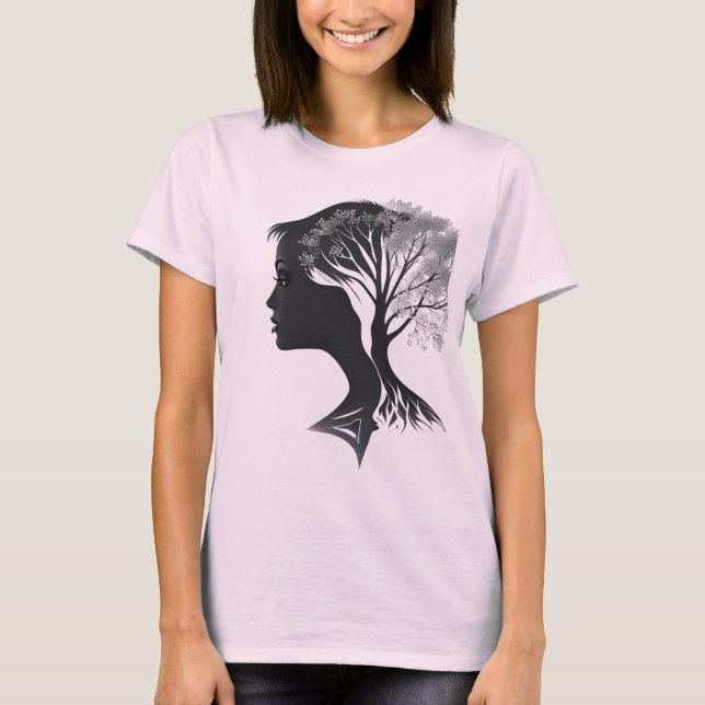Camiseta Arte de mujer (Anverso)