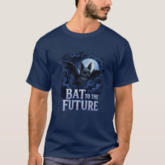 Camiseta Arte de Murciélago Gótico - Estética de Humor Oscu