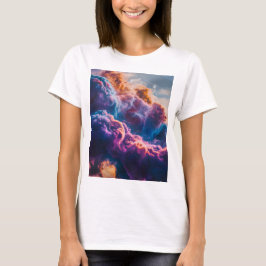 Camiseta Arte de Nebulosa Espacial Abstracta - Cósmico Colo