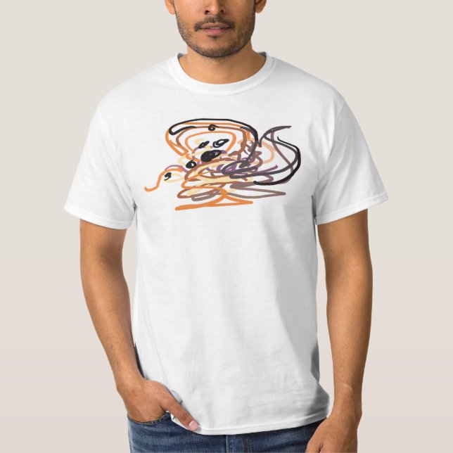 Camiseta Arte de Octopus (Anverso)