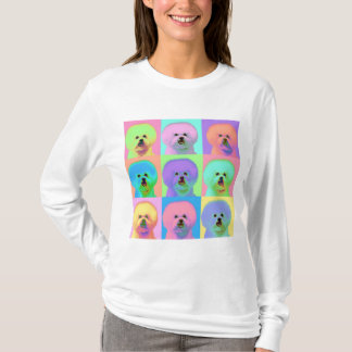 Camiseta Arte de Op. Sys. - Bichon Frise - Cody