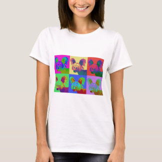 Camiseta Arte de Op. Sys. - con cresta chino - jaspe