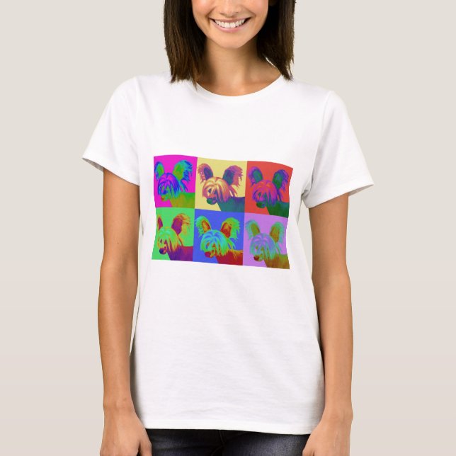 Camiseta Arte de Op. Sys. - con cresta chino - jaspe (Anverso)