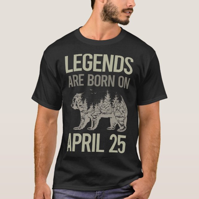 Camiseta Arte de oso - 25 de abril 25 (Anverso)