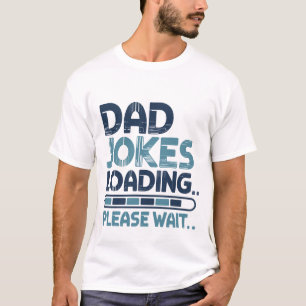 Camiseta Arte de palabras cargando chistes de papá divertid