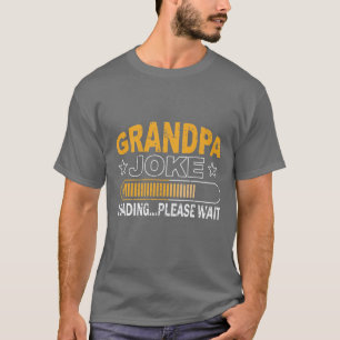 Camiseta arte de palabras de chiste del abuelo divertido