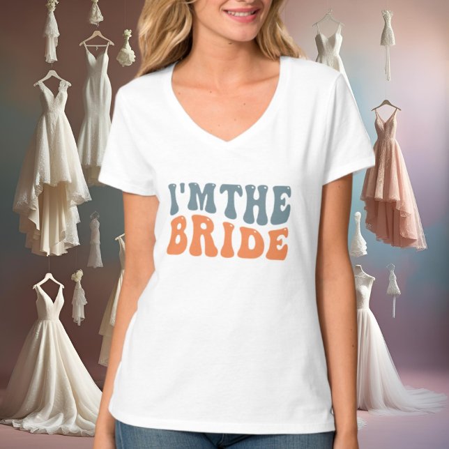 Camiseta Arte de palabras de Cute Bride boda (Subido por el creador)