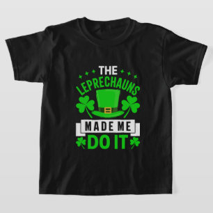 Camiseta Arte de palabras divertidas del Día de San Patrici