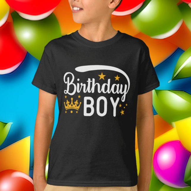 Camiseta arte de palabras genial del niño del cumpleaños de (Subido por el creador)
