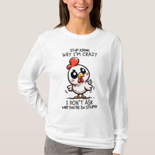 Camiseta Arte de palabras locas divertidas