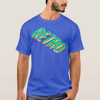 Camiseta Arte de palabras retro estilo 90