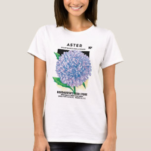 Camiseta Arte de Paquete de Semillas Antiguas, Flores de As