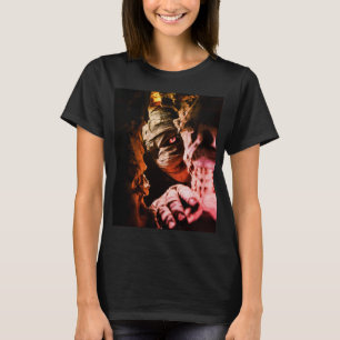 Camiseta Arte de pared de Momia espeluznante – Impresión de