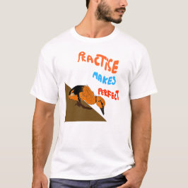 Camiseta Arte de patito valiente