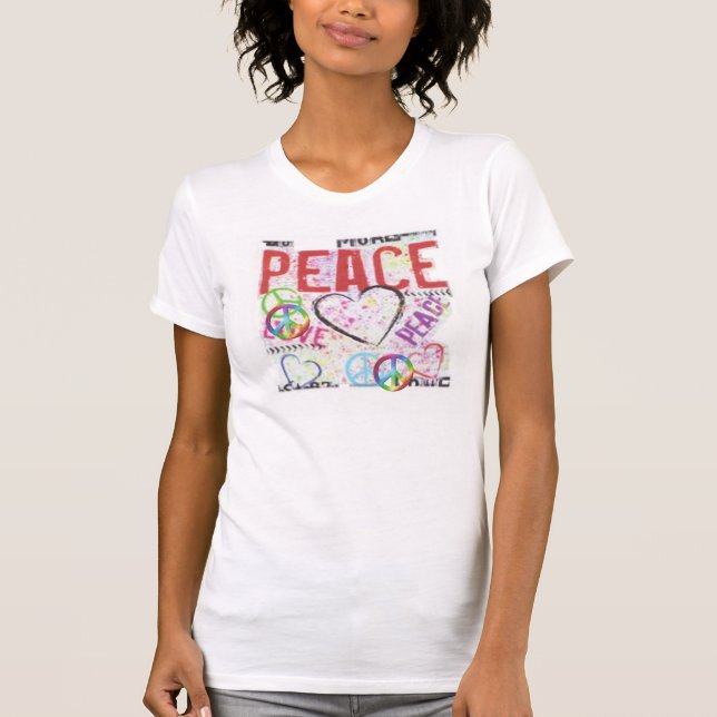 Camiseta arte de paz (Anverso)