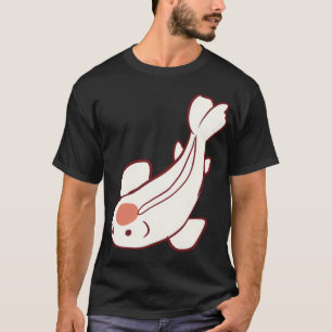 Camiseta arte de peces koi