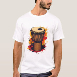 Camiseta Arte de Percusión Africana