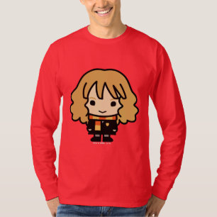 Camiseta Arte de Personaje de Dibujos Animados de Hermione 