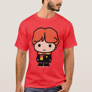 Camiseta Arte de Personaje de Dibujos Animados de Ron Weasl