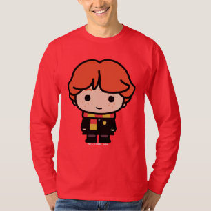 Camiseta Arte de Personaje de Dibujos Animados de Ron Weasl