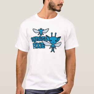 Camiseta Arte de Personaje de Pixie de Cornualles de Dibujo