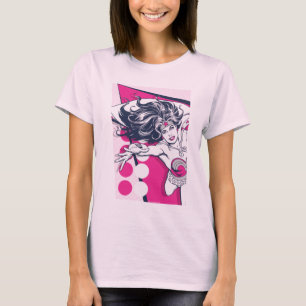 Camiseta Arte De Personajes De Retro Glam De Mujer Maravill