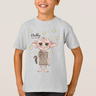 Camiseta Arte de Personajes en Acuarela de Dobby