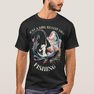 Camiseta Arte de pesca vibrante  La captura del día  Pasión