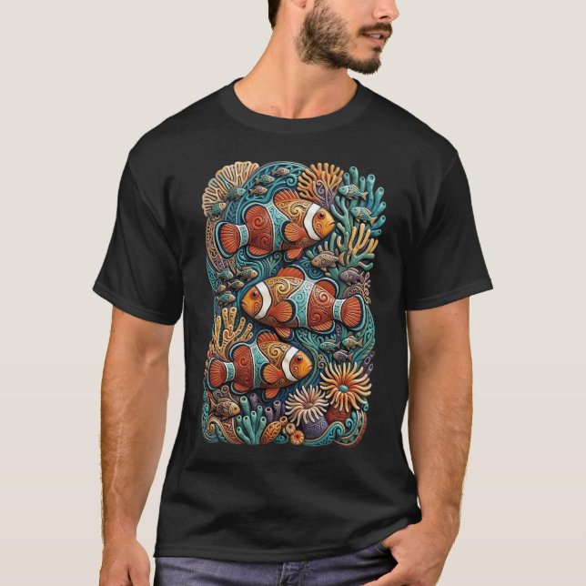 CAMISETA ARTE DE PESCADO (Anverso)