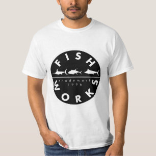 Camiseta Arte de pescado con logo