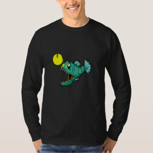 Camiseta Arte De Pescado De Angler Para La Pesca