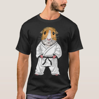Camiseta Arte de Pig Karate Ninja JiuJitsu Taekwondo de Gui