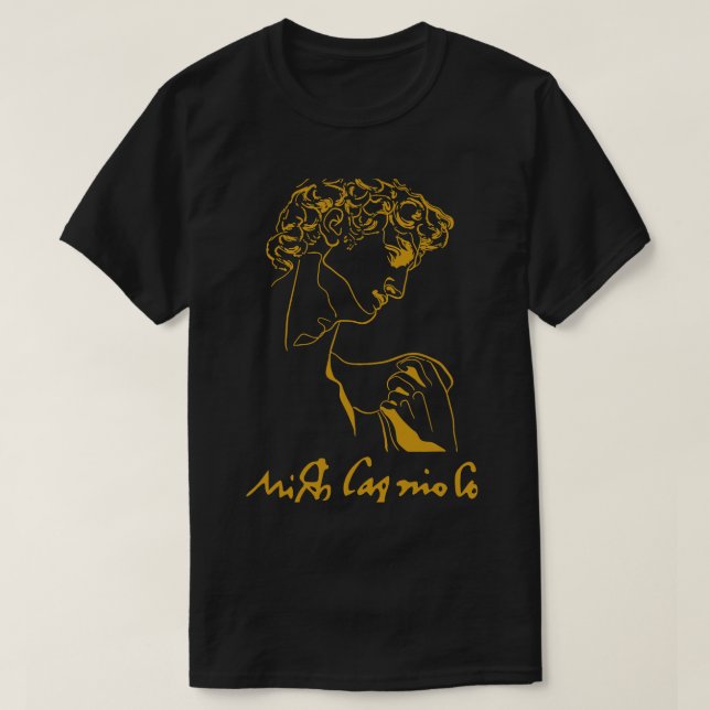 Camiseta Arte de pintores de artistas de David Michelangelo (Diseño del anverso)