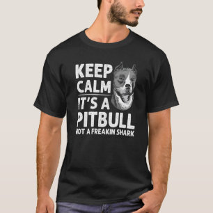 Camiseta Arte de Pitbull American Pit Bull Terrier Hombres