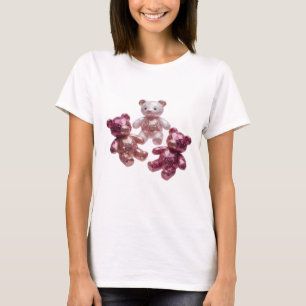 Camiseta Arte de plata artístico TRES OSITOS BRILLANTES Tex