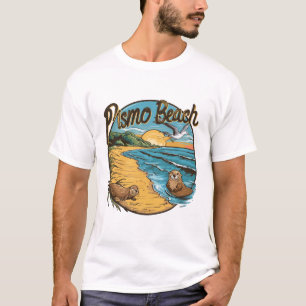 Camiseta Arte de playa de Pismo