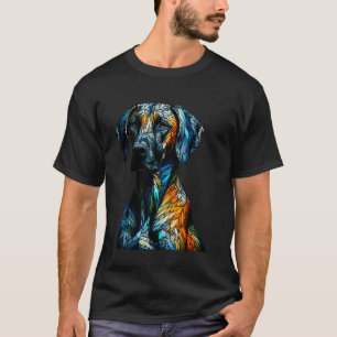 Camiseta Arte de polígono Rhodesian Ridgeback Ridgebacks
